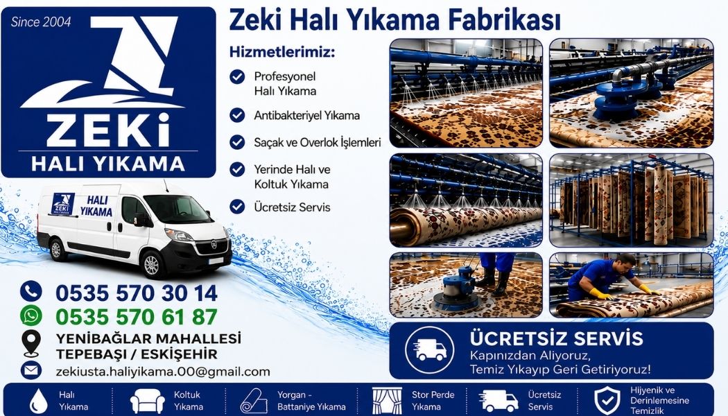 Tepebaşı Yenibağlar Mahallesi Halı Yıkama Hizmetleri